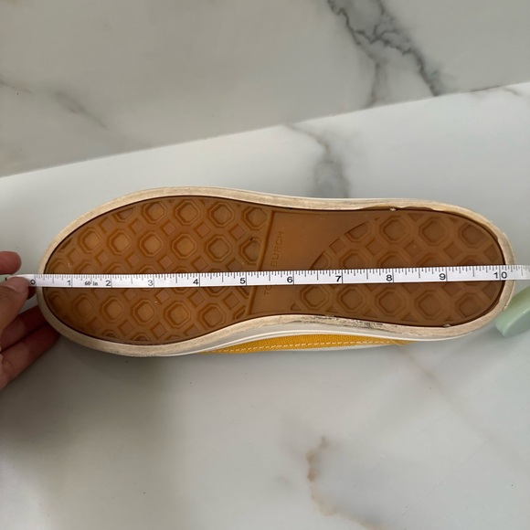 Tory Burch Yellow and Ivory Sneakers - Picture 10 of 12